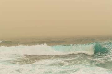 Telde advierte del peligro del baño en las playas del municipio (Foto Antonio Rico)